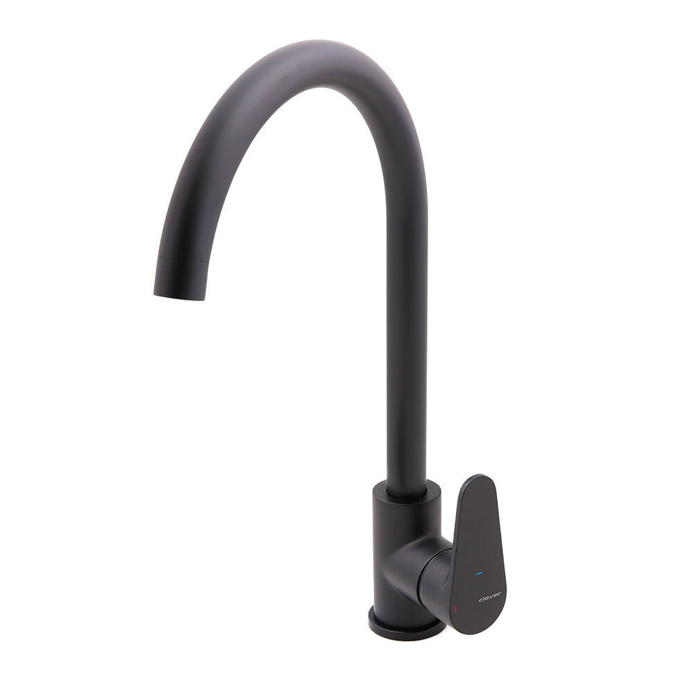 Grifo de cocina monomando 5l/min Rocket Negro Clever